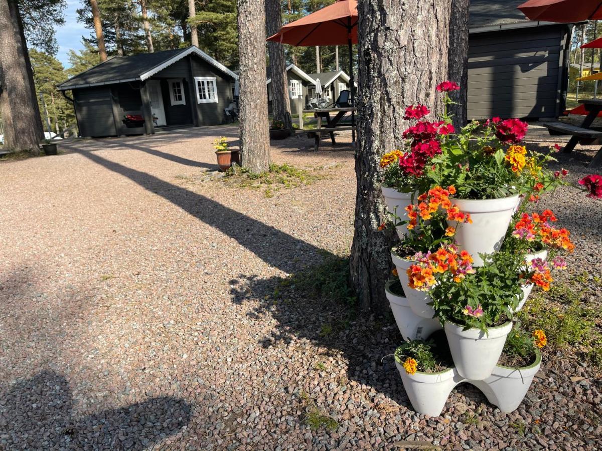 Hostel Hudiksvall Malnbaden Camping Kültér fotó