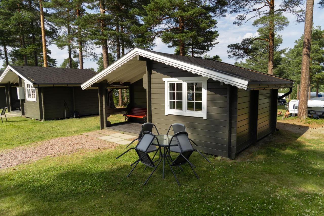 Hostel Hudiksvall Malnbaden Camping Kültér fotó