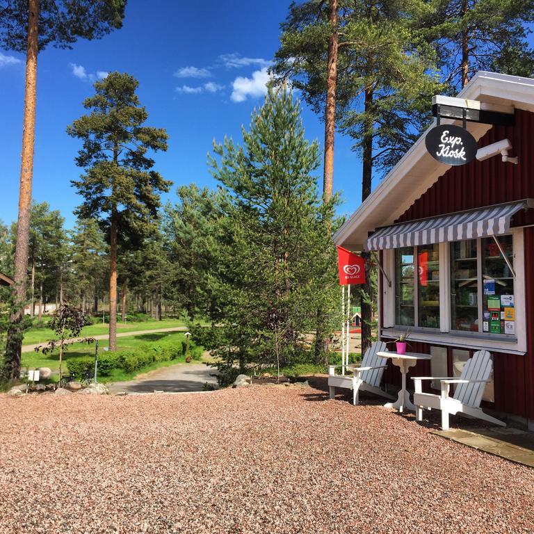 Hostel Hudiksvall Malnbaden Camping Kültér fotó