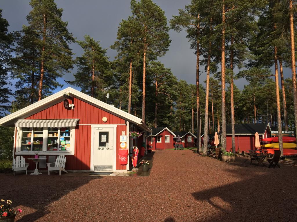 Hostel Hudiksvall Malnbaden Camping Kültér fotó