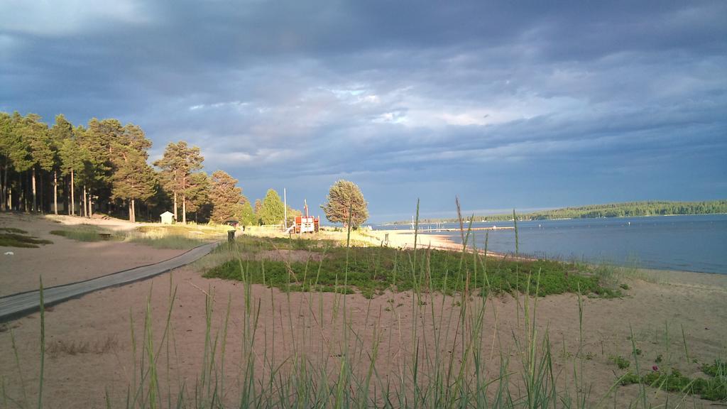 Hostel Hudiksvall Malnbaden Camping Kültér fotó