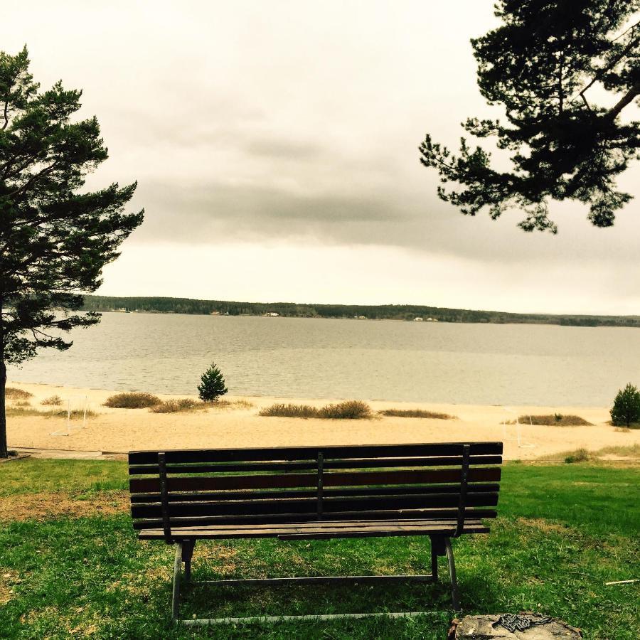 Hostel Hudiksvall Malnbaden Camping Kültér fotó